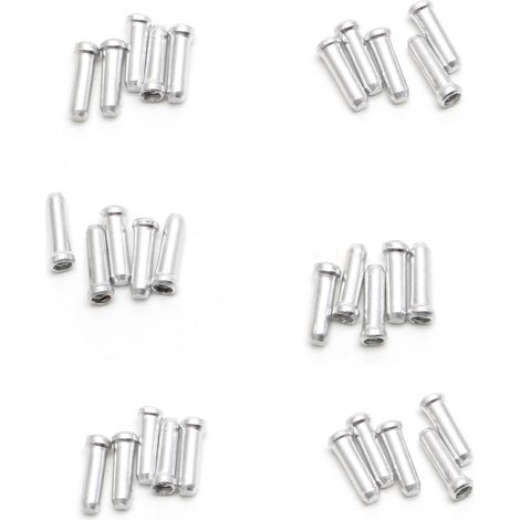 Convient pour 30 embouts de câbles de freins de VTT, capuchons de gaines de câbles, pièces de dérailleur de vélo