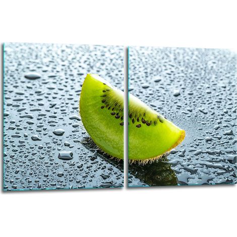 2 plaques de protection en verre pour cuisinière 40x52 KIWI (1/5)