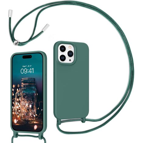 Etui fall DO apple iphone 14 PRO MAX zielony silikonowy A2894 A2651 A2893 (1/5)