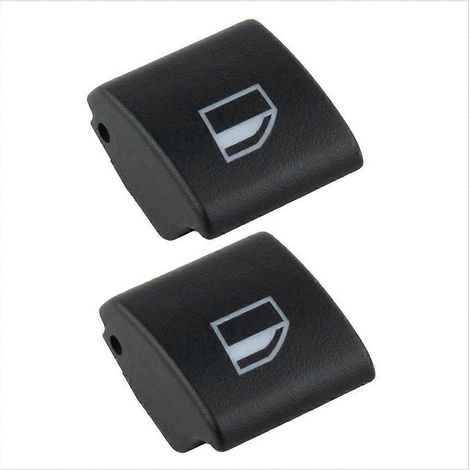 2X pour Série 3 E46 1997-2000 61318381514 Cache de bouton de lève-vitre avant gauche ou droit (1/4)