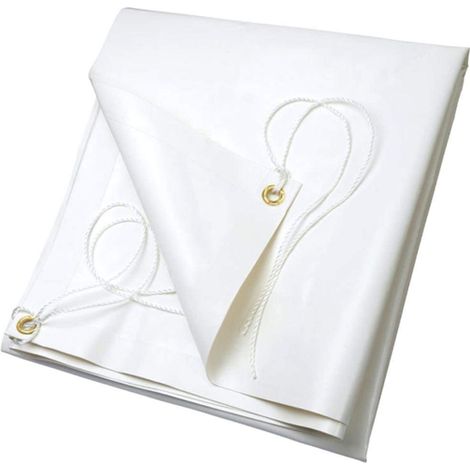 Telo in PVC 4x6 M Bianco Ultra (1/5)