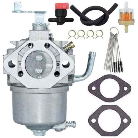 Kit carburateur Robin EY28, compatible avec générateur EY280 7,5 HP (référence : 234-62551), avec kit de nettoyage de tuyau et joint (1/4)