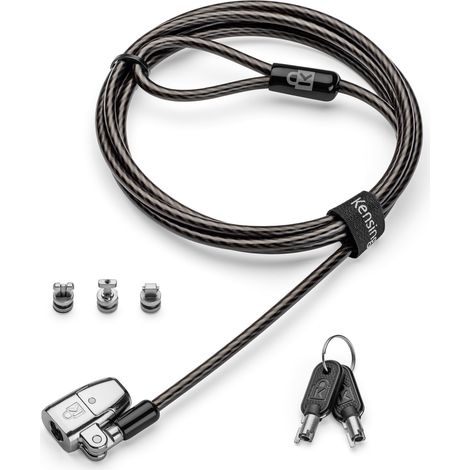 CANDADO CON LLAVE CLICKSAFE  3-IN-1