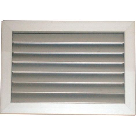Rejilla de aspiración de aluminio 600x400mm paso 25