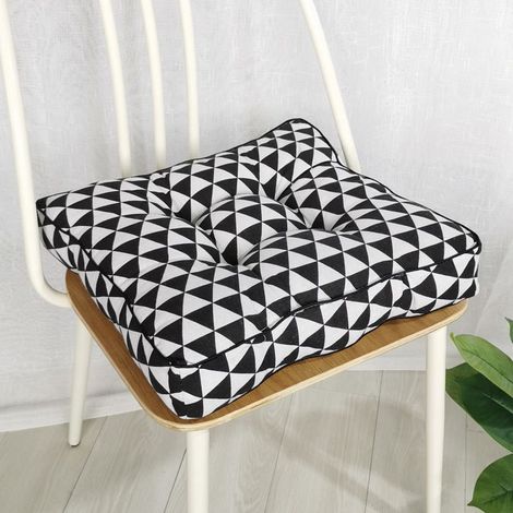 (40x40x10cm,Triangle)Coussins de Chaise Tatami Coussin D\'assise Confortable Respirant Rembourrés Coussins de Siège pour Enfant Bureau Jardin Intérieur Extérieur Décoration (1/5)