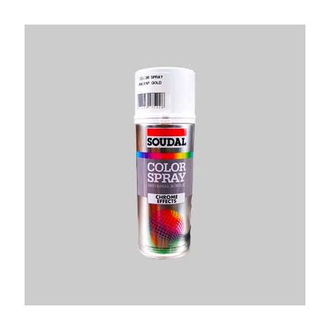 Bomboletta spray metalli preziosi soudal 400 ml - effetto argento conf. da 6 pz