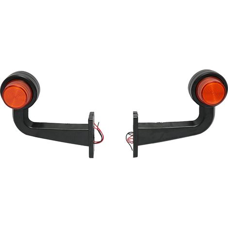 Set di luci di posizione laterali a LED con braccio 12-24V, giallo-rosso FR0158 Breckner Germany (1/5)