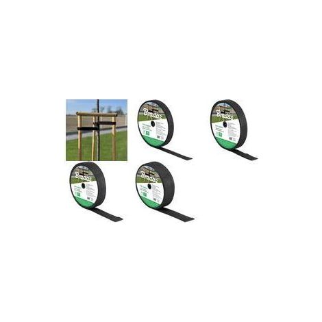 Cinta de atar bradas tyts4025/bk polipropileno 40 mm 25 m
