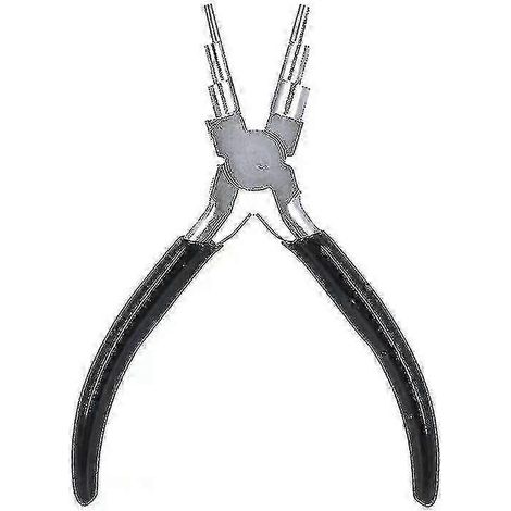 Pince à cintrer le fil 25-26 pour la fabrication de bijoux, boucles de 2 à 10 mm, 6 tailles et anneaux de fixation en acier inoxydable (1/4)