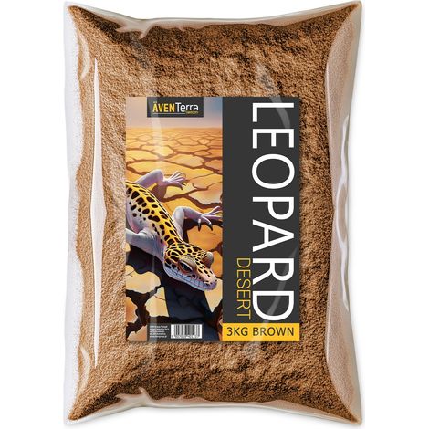 ARGILLA MARRONE, SUBSTRATO NATURALE PER TERRARIO DI RETTILI E ANFIBI, 3 KG (1/5)