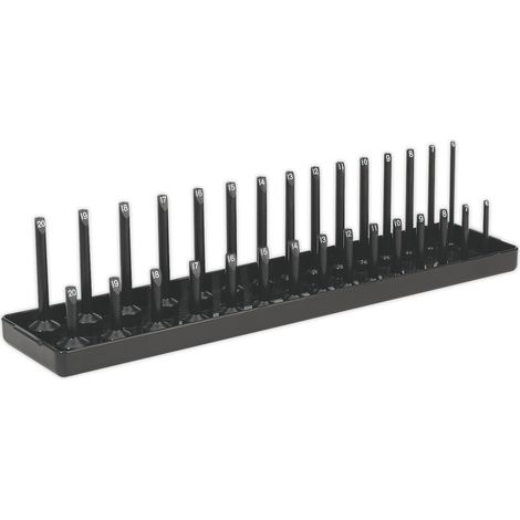 Sealey Premier Socket Holder 3/8""Sq Drive 6-20mm SH3815