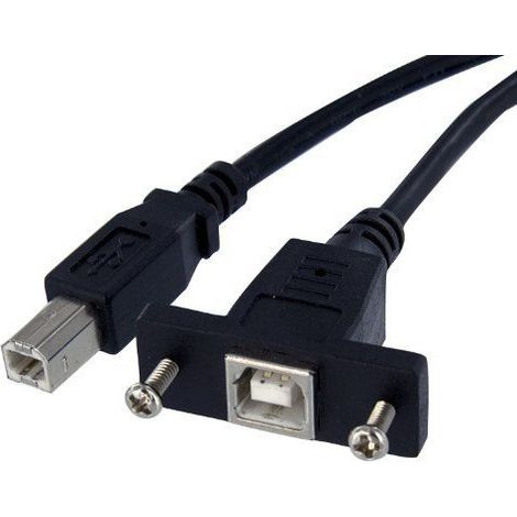 Startechcom USBPNLBFBM1 cavo pannello USB nero 30 cm (1/5)