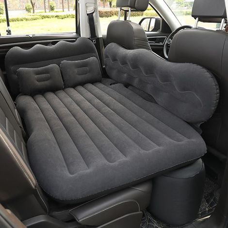 Matelas gonflable de voiture pour siège arrière de voiture, lit de camping, matelas gonflable portable, matelas de voyage de voiture, lits de couchage pour voiture SUV universel (1/5)