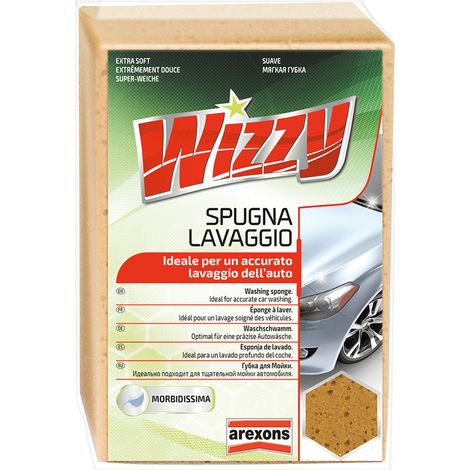 SPUGNA LAVAGGIO AUTO 'WIZZY' cm 17 x 11 x 7  - AREXONS