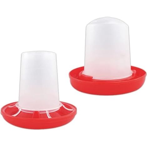 Mangeoire et Abreuvoir pour Poussin, Kit Alimentation Automatique (1/5)