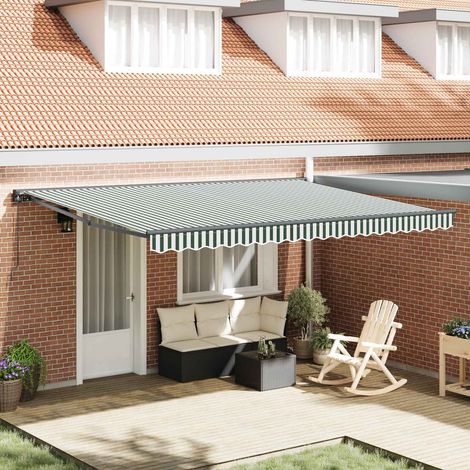 Estructura del Toldo Verde y 450 x 300 cm