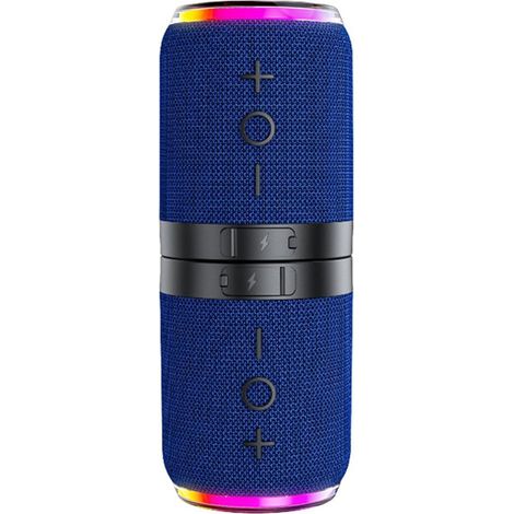 Enceinte Bluetooth détachable et magnétique 2 en 1, système stéréo surround double, enceinte Bluetooth sans fil portable avec emplacement pour carte TF. (1/5)