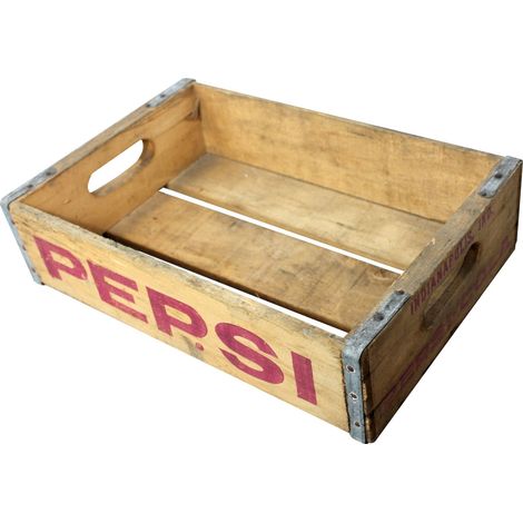 Donclaif Caja en Madera Pepsi Original - Decorativa Vintage  Diseño Único