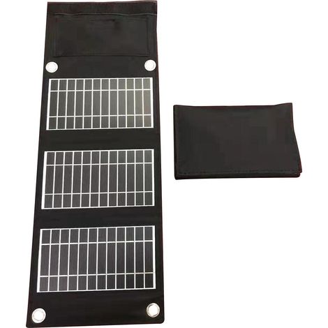 Tragbares, faltbares 5W-Solarpanel-Ladegerät für Outdoor-Handys