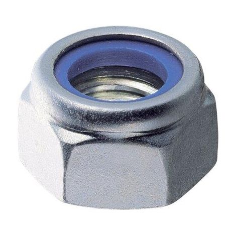 DADO ESAGONALE AUTOBLOCCANTE BASSO - ZINCATO M  4 CF=PZ 1000- 1 confezioni