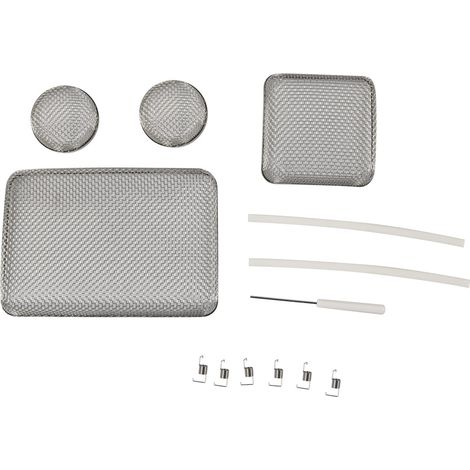 Copertura in rete di ventilazione per camper, rettangolare, quadrata, rotonda, facile da installare, chiusure a molla per zanzariera per camper, forno e frigorifero. (1/5)