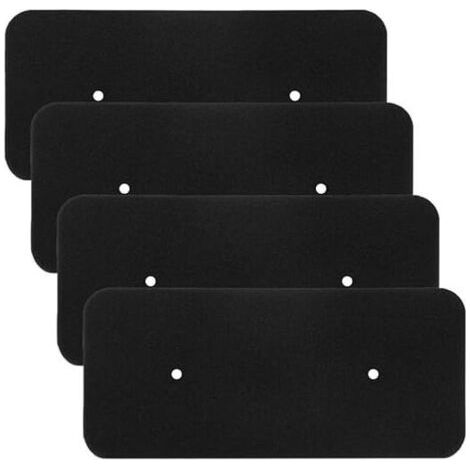 QORVA-4 pièces Filtre en mousse pour sèche-linge, Hoover Candy 40006731 Filtre pour sèche-linge, Filtre en mousse pour sèche-linge à pompe à chaleur 275 × 125 × 10 mm (1/5)