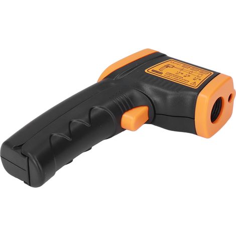 AR320 Hochpräzisions-Infrarotthermometer (-32 bis 380 °C) für industrielle Anwendungen, Konditorei, Öl- und Wassermessung (Batterien nicht im Lieferumfang enthalten) (1/5)