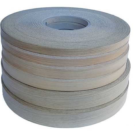 Bordo tranciato legno rovere precollato 100 mt da 22 - 30 - 50 mm
