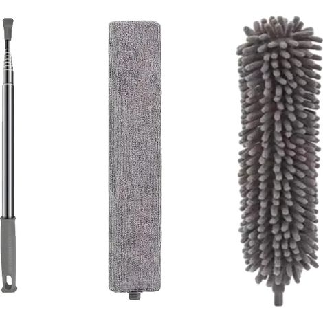 Colector de polvo, cabezal de limpieza de microfibra, diseño flexible, A (1/2)