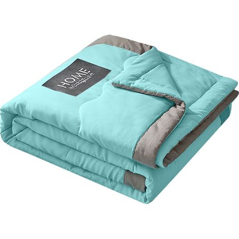Couette Fraîcheur - Fibres Polyester Respirantes - 150 x 200 cm - Pour Dormir au Frais Toute l'Année - 1 Pièce (1/5)