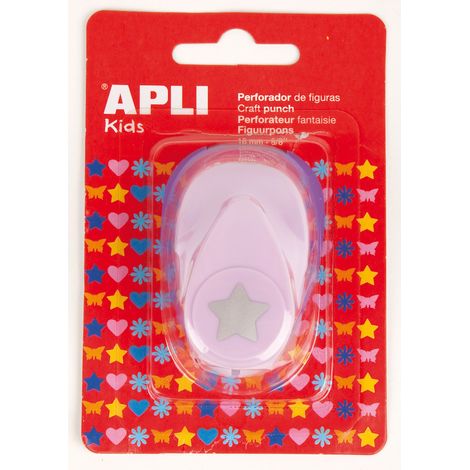 Apli poinçon de en forme d'étoile de papier - chiffre de 16mm - haute qualité pour papier, carton et carton - déchets de papier de - double usage pour la décoration - idéal pour l'artisanat et les déc