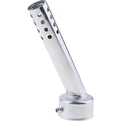 Universel Moto Échappement Peut Silencieux Incliné Insert Baffle Fin Peut 48mm/1.9inch Réglable Silencieux (1/5)