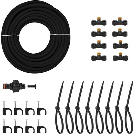 Brumisateur de jardin 15 m, 8 buses en laiton Bradas ECO-Z1015