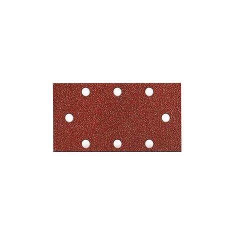 FOGLI CARTA ABRASIVA FORATA CON VELCRO PER LEVIGATRICI FORI A CIRCOLO- - grana 60 blister da pz.6 - 1 blister IMPERIAL