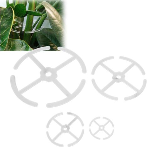 Tuteurs pour Plantes Monstera (4 Pièces) Acrylique Résistant Support Croissance Feuilles (1/5)