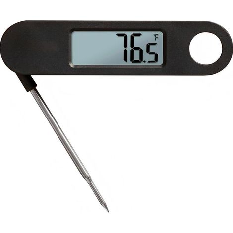 Digitales Küchenthermometer – Messbereich -40 bis 200 °C – Einziehbarer Fühler – Sofortanzeige – Zum Grillen, Barbecue und Garen von Fleisch – 1 Stück (1/5)