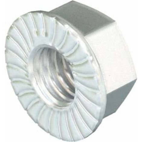 Lot de 100 écrous avec rondelle sertie KM M6 A2/M6/brut (6408966) (1/2)