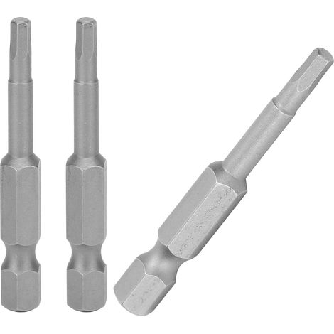 10-teiliges Set Schraubendreherbits mit Magnetkopf, S2-Legierungsstahl, Sechskantaufnahme, Industriezubehör (1/5)