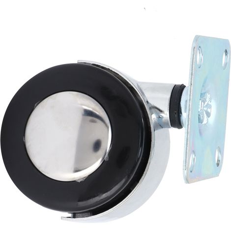Roulette universelle auto-orientable pour meubles, tables basses, chaises et chariots.