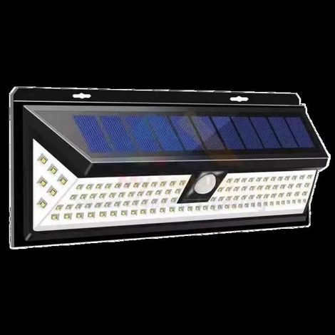 Lampe Solaire - AUGIENB - 118 LED - 1000 Lumens - Détecteur de Mouvement - IP65 Étanche (1/4)