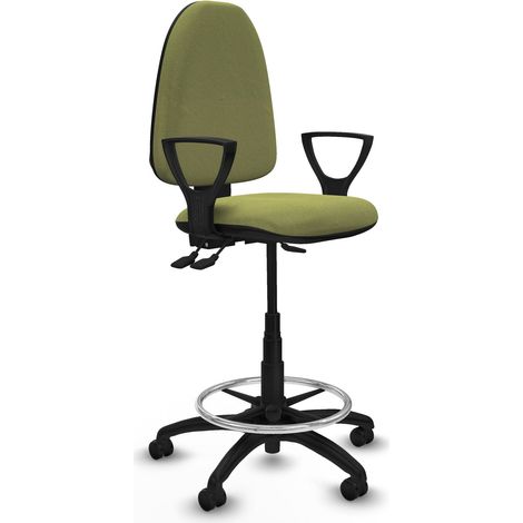 Piqueras y Crespo BFN01RP Chaise de Bureau Verte Confortable (1/3)