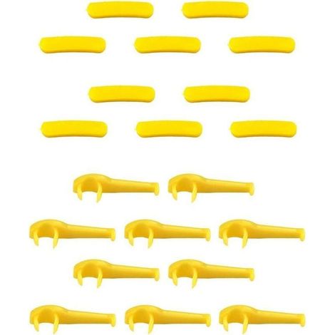10 Paar Reifenmontiermaschinen-Wulsbrecher (60 mm) mit Entenkopf-Abzieher (1/4)