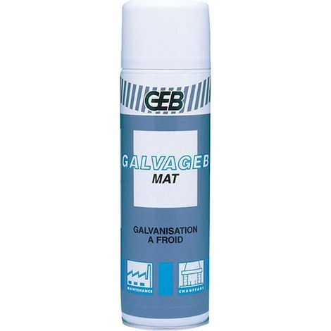 Galvanizzante a Freddo Galvageb Opaco Aerosol 650/500ml - Geb