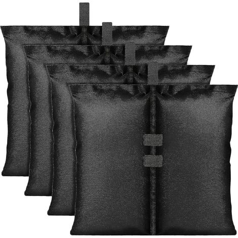 Lot de 4 sacs de lestage pour tente, poids lestés robustes pour pieds de tente et poteaux, cadeau idéal (1/5)