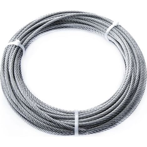 Fune in acciaio Inox 49 fili Ø 2 mm. 10 mt.