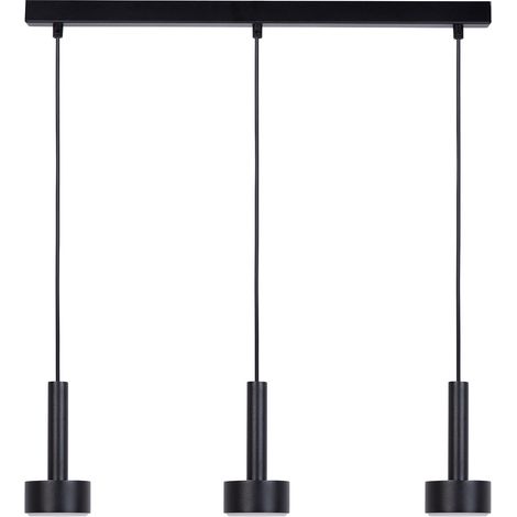 Suspension barre noire moderne STAMP 3xGX53 12W Sigma (1/4)