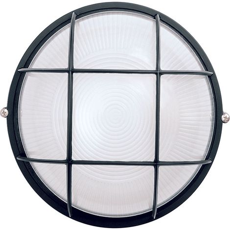 APLIQUE REDONDO LUBECK NEGRO LUXFORM