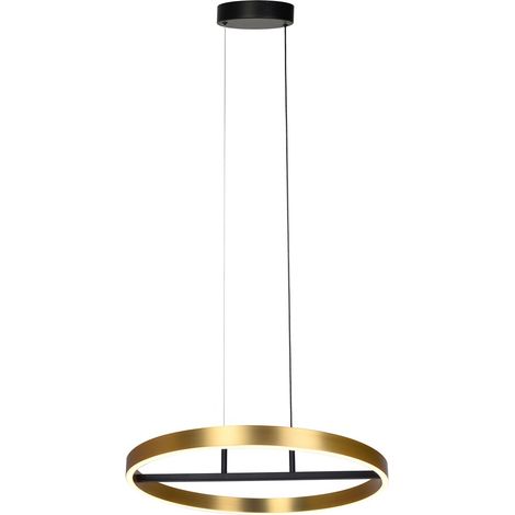 Suspension LED ronde Ø60 noir-or 42W Rabalux Thric (1/3)