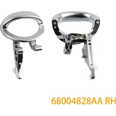 1 Spezifikation: Rechte Seite Farbe: Silber Material: ABS Türgriff innen 68004828AA 68 (1/4)