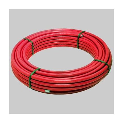 TUBO MULTISTRATO RIVESTITO ROSSO UNIDELTA - 26 x 3,0